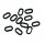 Carp Zoom CZ Oval Oval Pre-Ring, 4,5 mm, 10 pcs