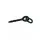 Carp Zoom CZ Pop up screw with oval ring, 12 mm, black, 10 pcs