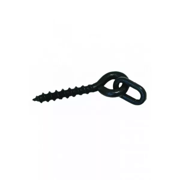 Carp Zoom CZ Pop up screw with oval ring, 12 mm, black, 10 pcs