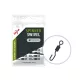 Carp Zoom Spinner Swivel Matt Black #7 Quick Link 10pcs