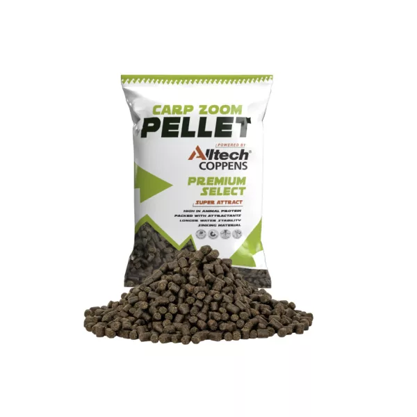 Carp Zoom Premium Select 6mm Natural Pellet 800gr