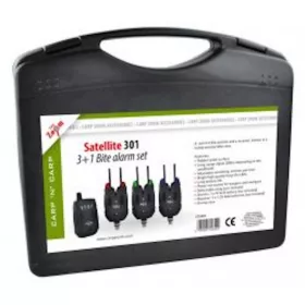 Carp Zoom CZ Satellite 301 electronic bite alarm set 3+1