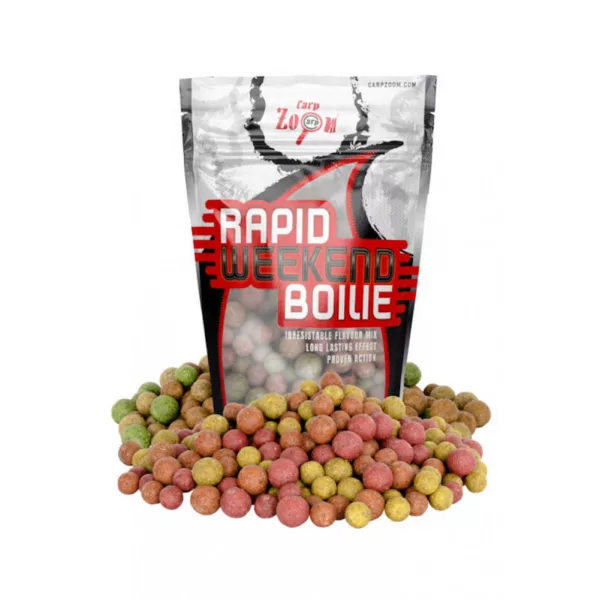 Carp Zoom CZ Rapid Weekend fast-acting boilie, meat mix, 5 kg