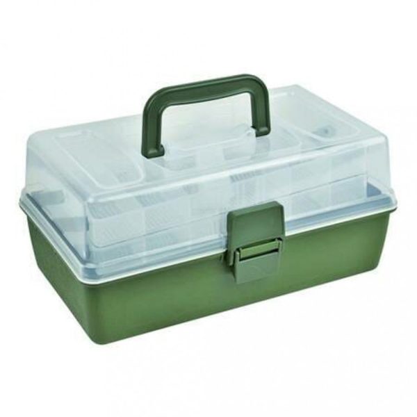 Carp Zoom CZ Practical fishing crate with trays, 29,4x18,7x15 cm
