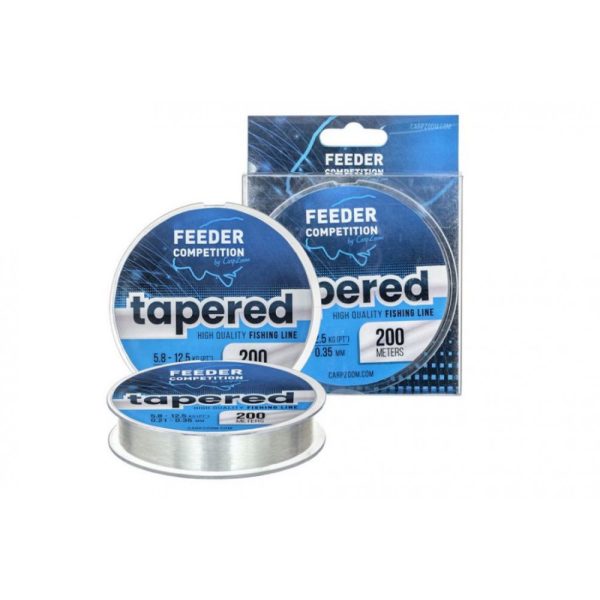 Feeder Competition Tapered 0,18-0,30mm 200m Thickness Monofilament Mainline