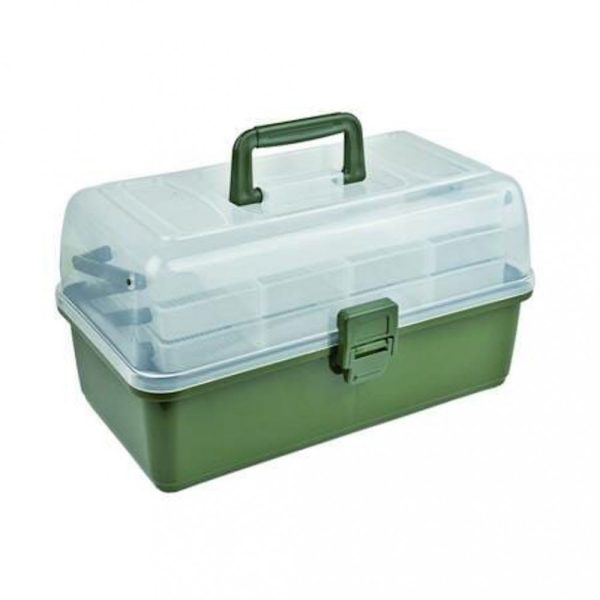 Carp Zoom CZ Practical fishing crate with trays, 36,8x21,4x20 cm