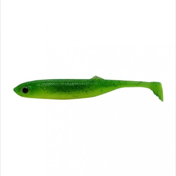 Predator Z PZ Longtail Killer rubber fish with fish flavour, 10 cm, green, 5 pcs
