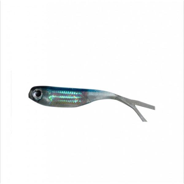 Predator Z PZ Offspring Tail Killer rubber fish with fish flavour, 5 cm, blue, 5 pcs