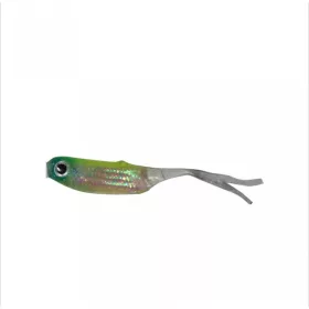   Predator Z PZ Offspring Tail Killer soft lure with fish aroma, 5 cm, green, 5 pcs