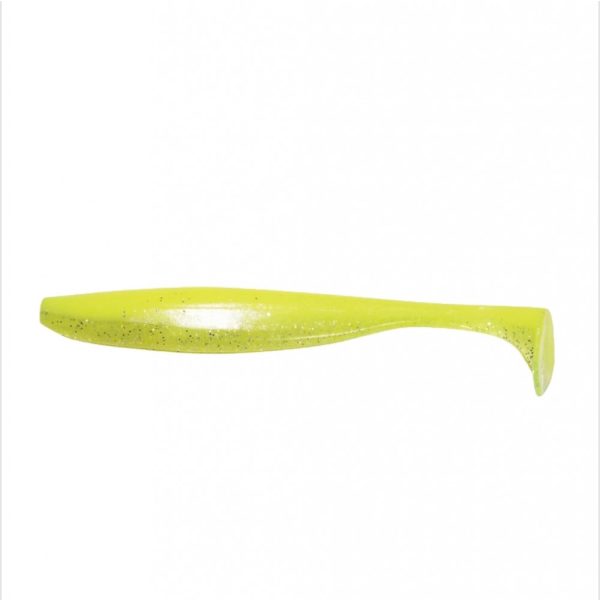 Predator Z PZ Shad Killer rubber fish with fish flavour, 12 cm, fluo yellow, 5 pcs