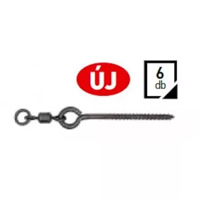 Carp Zoom CZ Threaded bait spike with swivel, 12 mm, 6 pcs