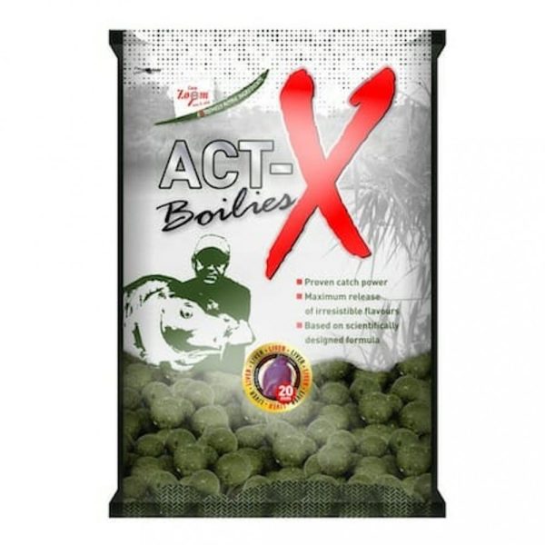 Carp Zoom CZ Act-X bojli, 20 mm, strawberry, 800 g