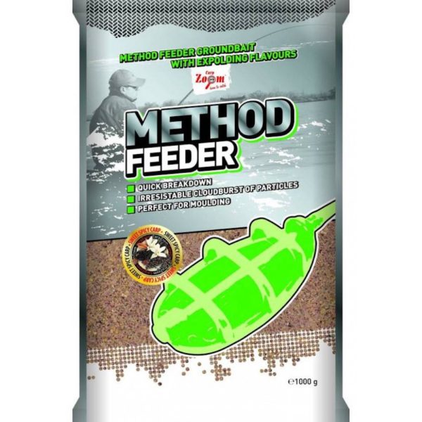 Carp Zoom CZ Method Feeder Groundbait, tiger nut, chocolate-caramel, 1kg
