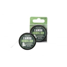 Carp Zoom Camou 8X Camouflage 20m 25lb Braided Leader