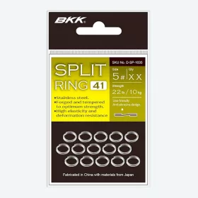 BKK SPLIT RING-41 1# 20 pcs/pack Split Ring