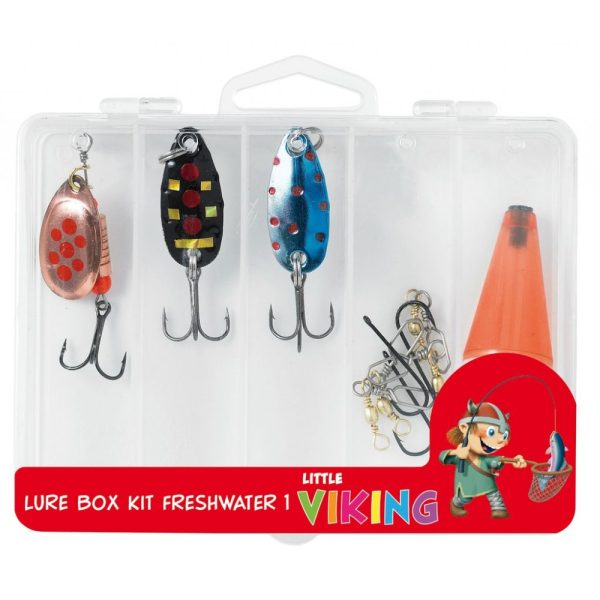 KINETIC Little Viking Lure Box Kit Freshwater 1 Lure set