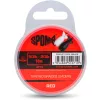 Spomb Tapered Braided Leaders Red Braided Tapered 0.38mm-0.20mm Casting Leader 3pcs