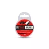Spomb Tapered Braided Leaders 0.35mm-0.18mm Red Braided Casting Leader 3x10m