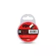 Spomb Tapered Braided Leaders 0.35mm-0.18mm Red Braided Casting Leader 3x10m