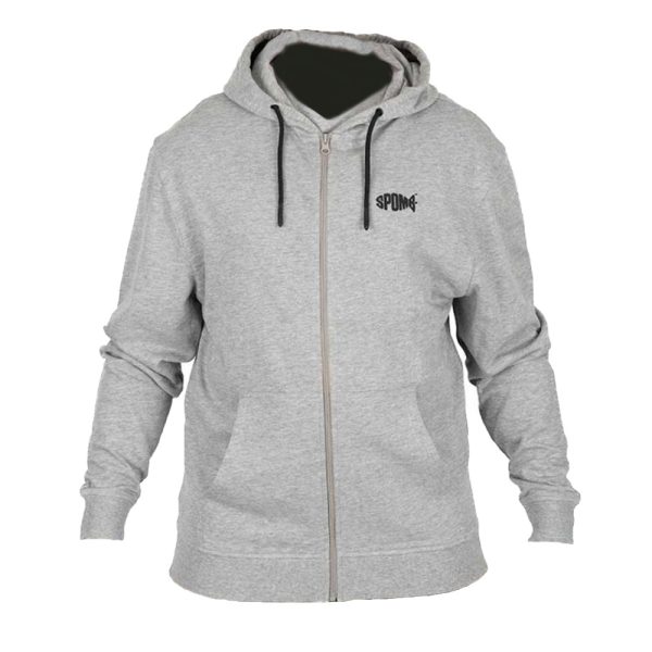 Fox Spomb Grey Hoodie Hoodie with zipper M