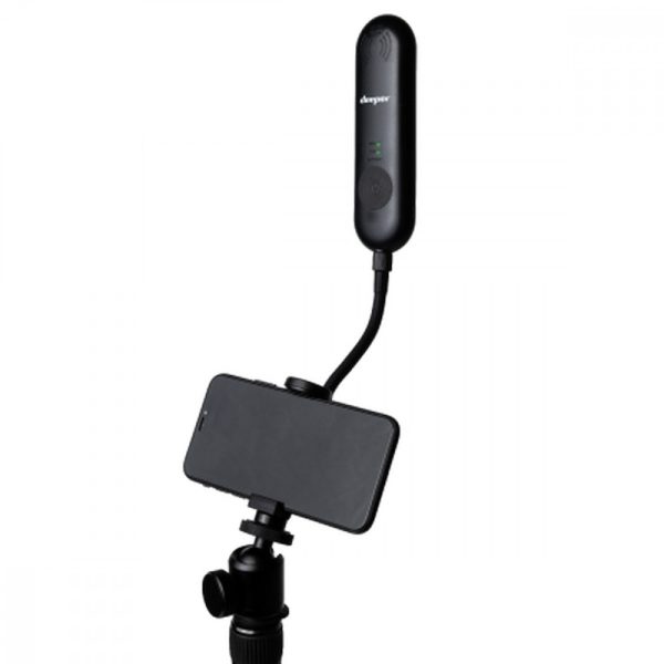 Deeper Range Extender + Phone Holder Phone Holder with Range Extender Battery