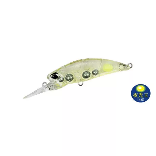 Duo Tetra Works TotoShad 4,8cm 4,5gr CCC0364 Clear Light Yellow Sinking Wobbler