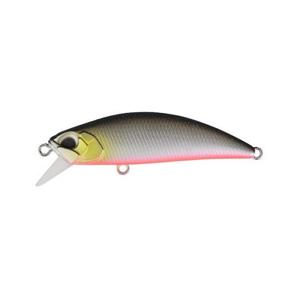 Duo Spearhead Ryuki 50S 5cm 4,5gr ASA4082 Mat Black Back RB Sinking Wobbler