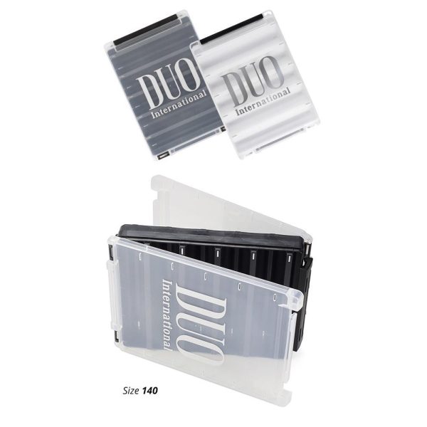 Duo Reverse Lure Case 140 20,5x14,5x4cm White/Silver Logo Lure Box