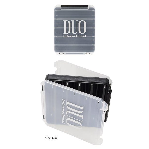 Duo Reverse Lure Case 160 20,6x17x4,4cm White/Silver Logo Lure Box