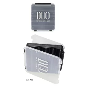   Duo Reverse Lure Case 160 20,6x17x4,4cm Pearl Black/Gold Logo Lure Box