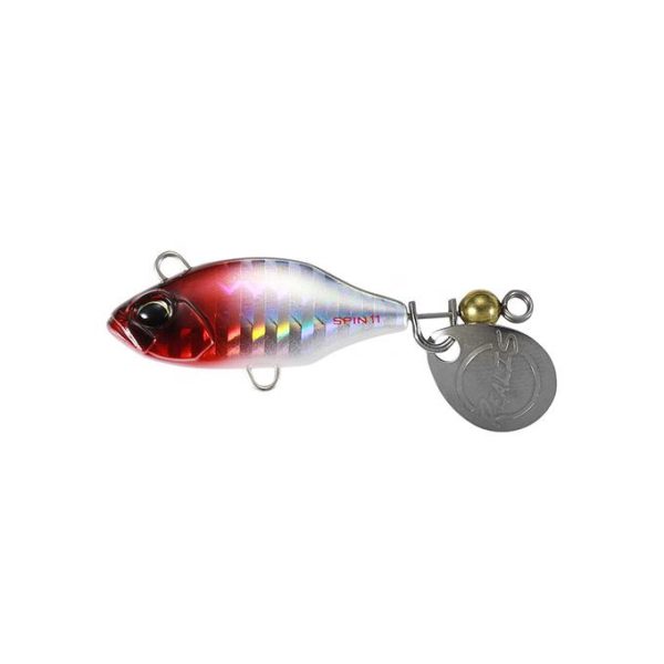 Duo Realis Spin 38 SW 3,8cm 11gr GHA0574 Holo Red Head GB Spin-Tail artificial bait