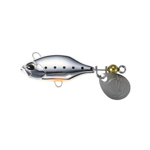 Duo Realis Spin 38 SW 3,8cm 11gr MCC3515 UV Silver Shirasu Spin-Tail artificial bait