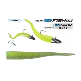   Duo Bayruf BR Fish 8,4cm S043 Chart Silver Plastic Lure 7 pcs