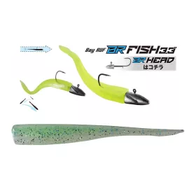   Duo Bayruf BR Fish 8.4cm S045 Kibinago Green Plastic Bait 7pcs
