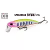 Duo Spearhead Ryuki 71S 7.1cm 10gr AHA4052 Peach Gold Yamame Sinking Wobbler