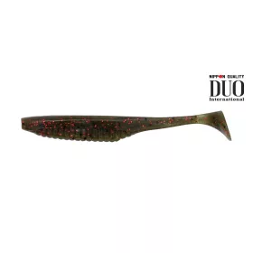   Duo Realis Versa Shad 7.6cm F018 Green Pumpkin Red Flake Plastic Bait 10pcs