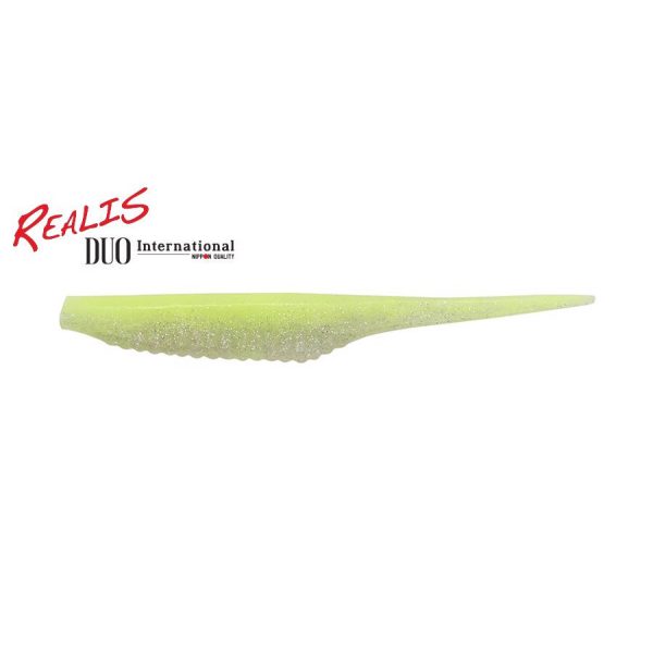 Duo Realis Versa Pintail 7,6cm F075 Chartreuse Shad Plastic Bait 10pcs