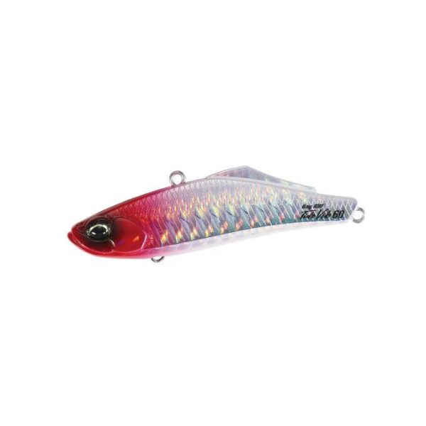 Duo Bayruf Tide Vib 60 6cm 9.6gr AHA0001 Red Head Holo Sinking Wobbler
