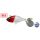 Duo Realis Spin 30 SW 3,0cm 5gr ACC0001 Pearl Red Head Spin-Tail artificial lure