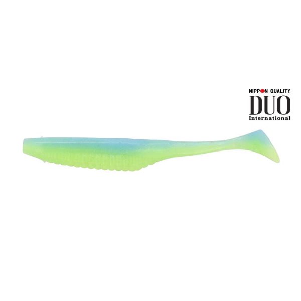 Duo Realis Versa Shad 7,6cm F089 Sky Blue Chart Plastic Bait 10pcs