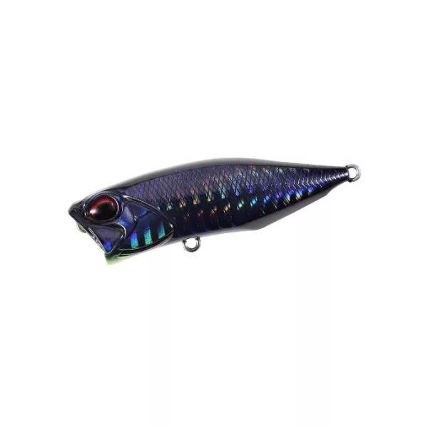 Duo Realis Popper 64 6,4cm 9gr GHA3138 Midnight Black II Floating Wobbler