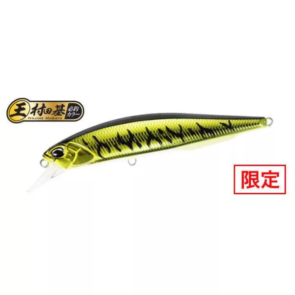 Duo Realis Jerkbait 100F 10cm 13,7gr ASAZ399 Gunmetal M Gold Tiger Floating Wobbler