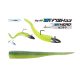 Duo Bayruf BR Fish 8,4cm F097 Young Water Melon Plastic Bait 7pcs