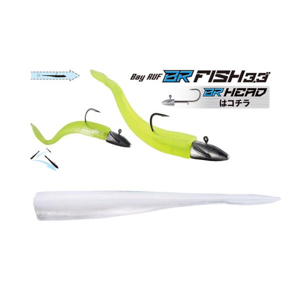 Duo Bayruf BR Fish 8,4cm F098 Ice Cube Plastic Bait 7pcs