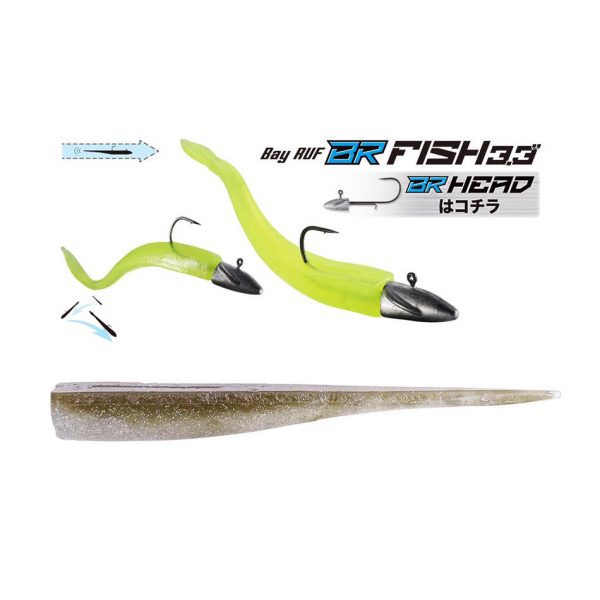 Duo Bayruf BR Fish 8,4cm F099 Rikyu Plastic Bait 7pcs