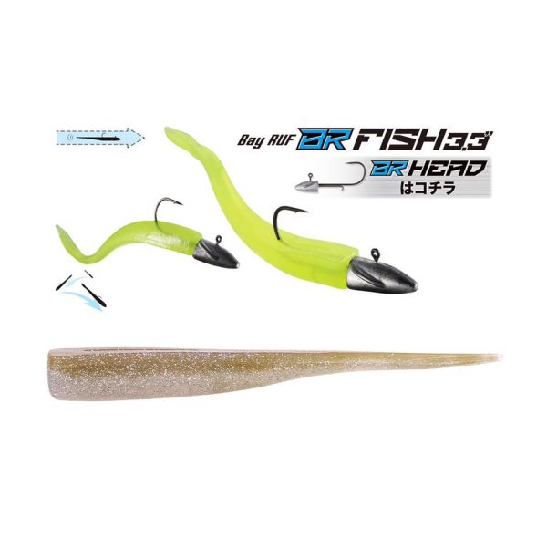 Duo Bayruf BR Fish 8,4cm F100 Lively Rikyu Plastic Bait 7pcs