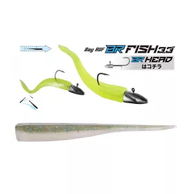   Duo Bayruf BR Fish 8,4cm F103 Electric Olive Plastic Lure 7 pcs