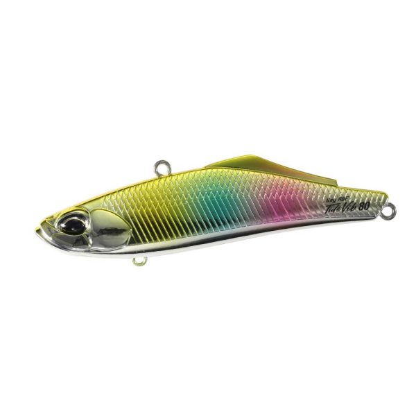 Duo Bayruf Tide Vib 80 8cm 25gr MCC0680 UV Gold Rainbow Sinking Wobbler