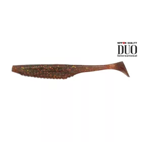   Duo Realis Versa Shad 10cm F079 Dark Motor Oil UV Plastic Lure 7pcs