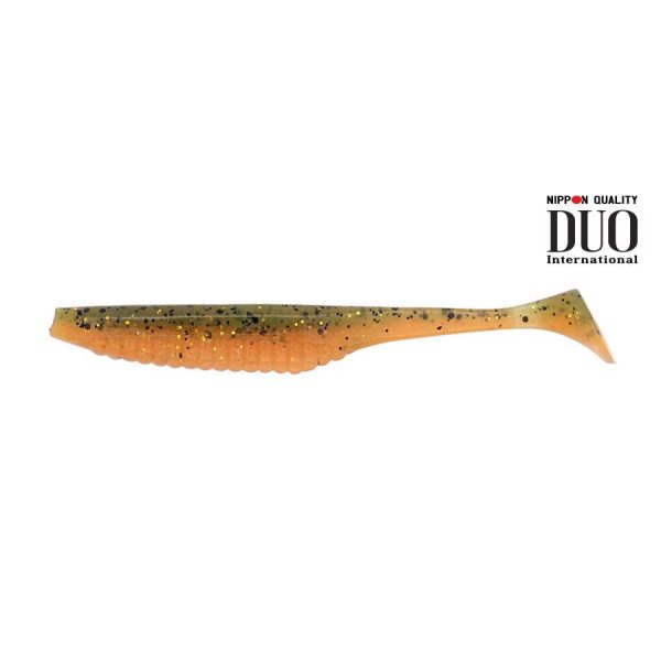 Duo Realis Versa Shad 10cm F083 Watermelon Orange Gold Plastic Bait 7pcs